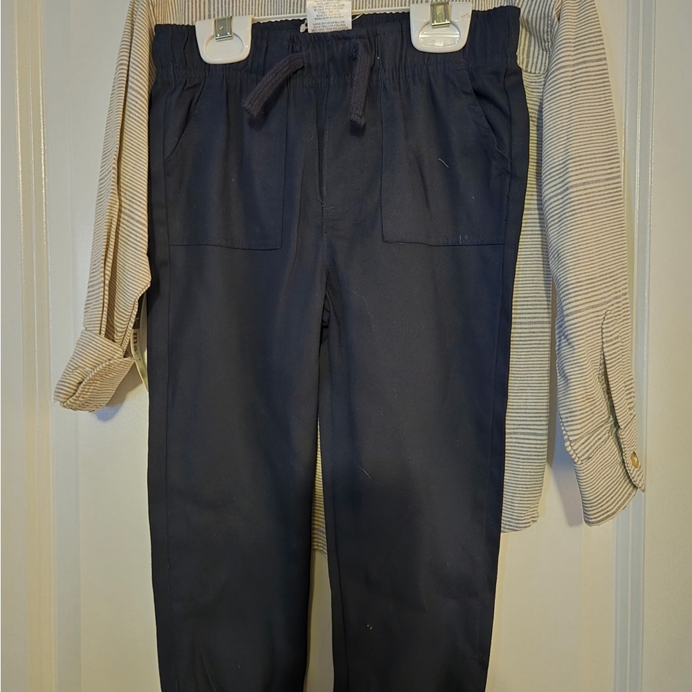 Striped Kids Matching Set - Picture 2 of 3